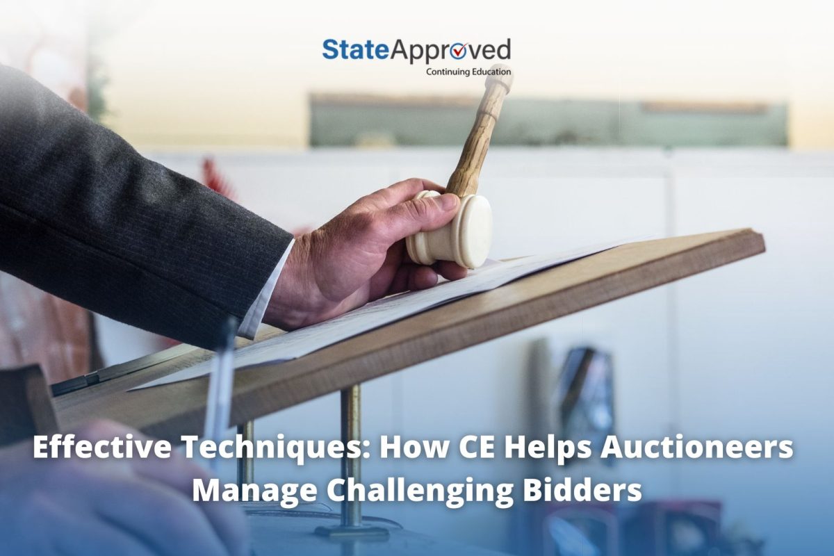 Effective Techniques: How CE Helps Auctioneers Manage Challenging Bidders